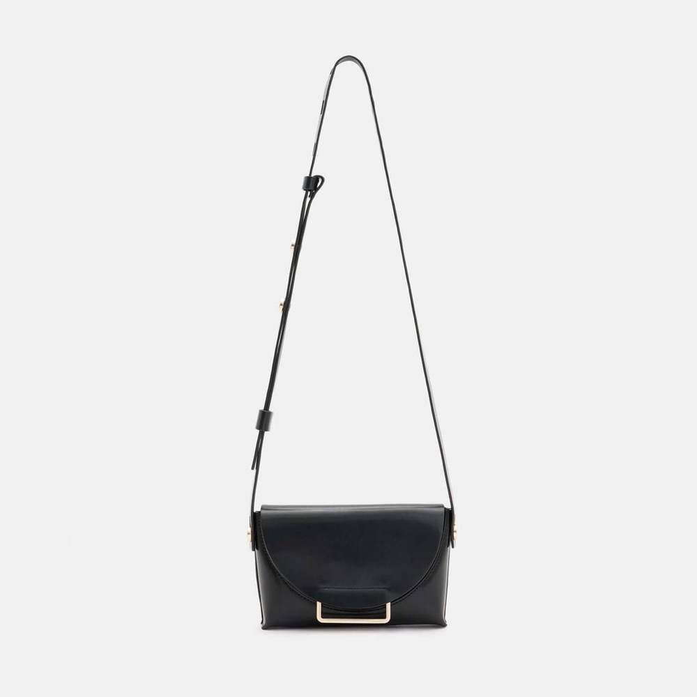AllSaints Francine Leather Crossbody Bag